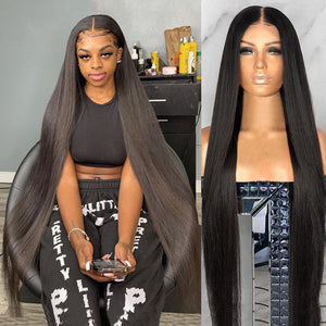 10-34" Inch Straight Brazilian Lace Front