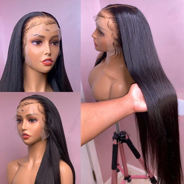 10-34" Inch Straight Brazilian Lace Front