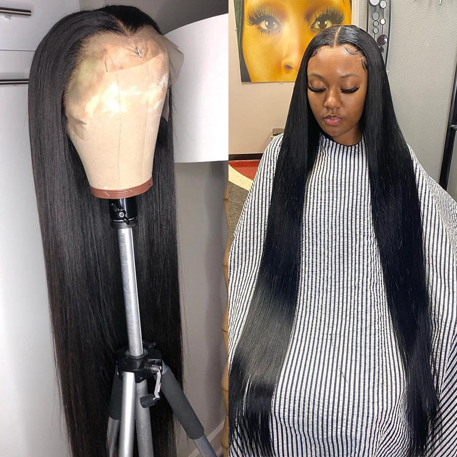 10-34" Inch Straight Brazilian Lace Front