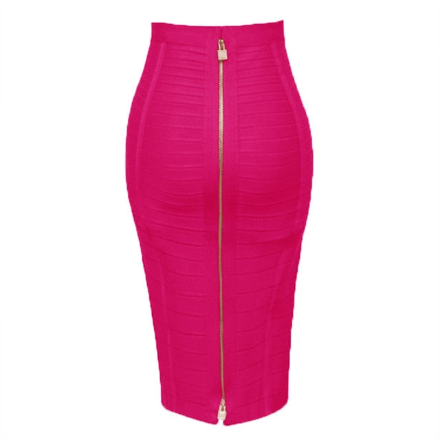 Bodycon Pencil Skirt - 12 colors