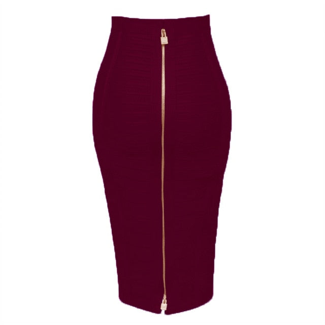 Bodycon Pencil Skirt - 12 colors