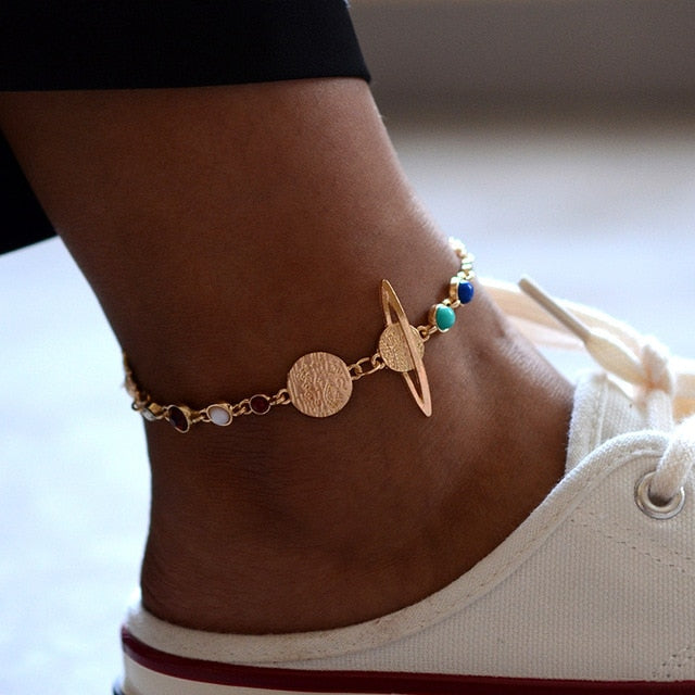 Bohemian Style Anklets