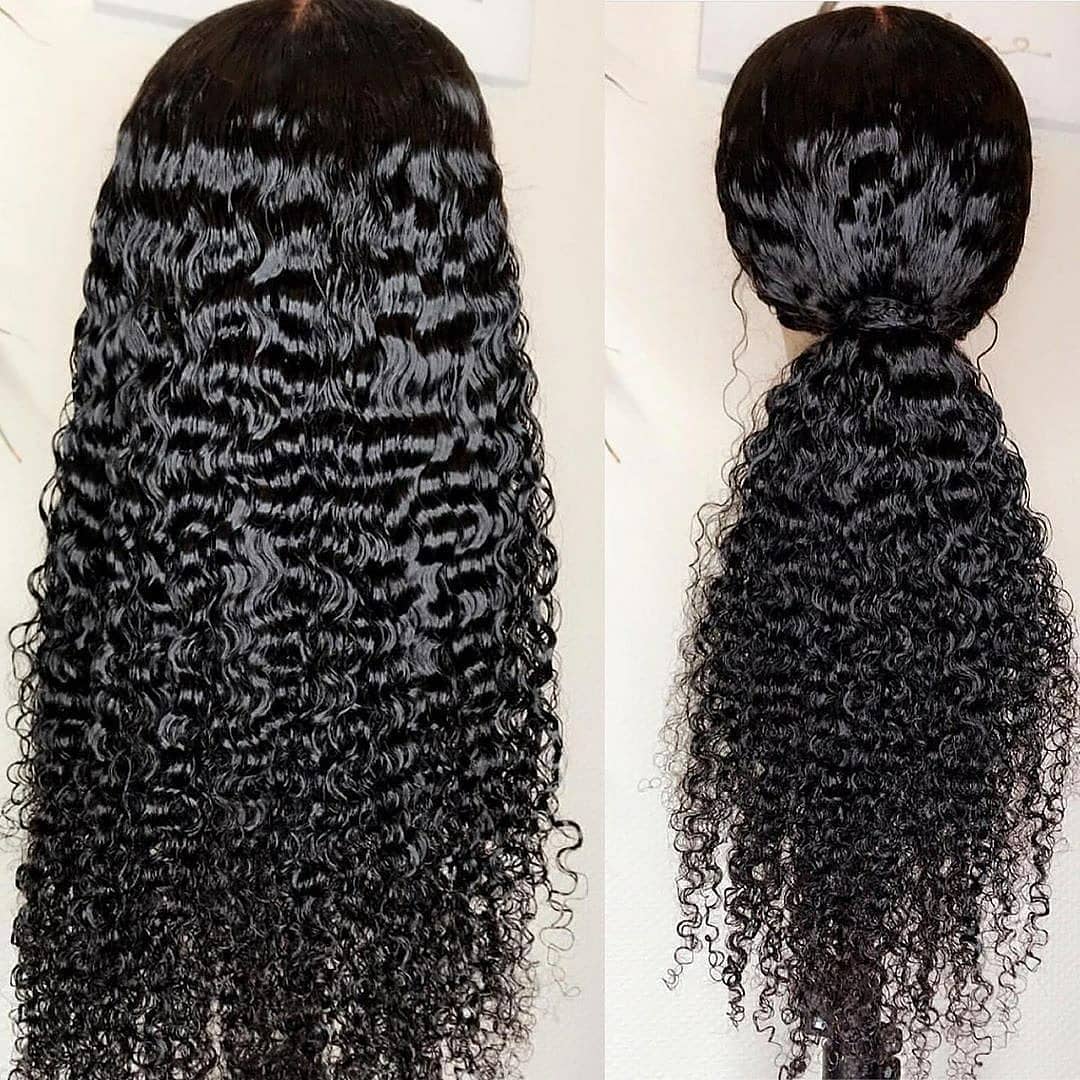 Deep Wave 360 Lace Frontal Wig